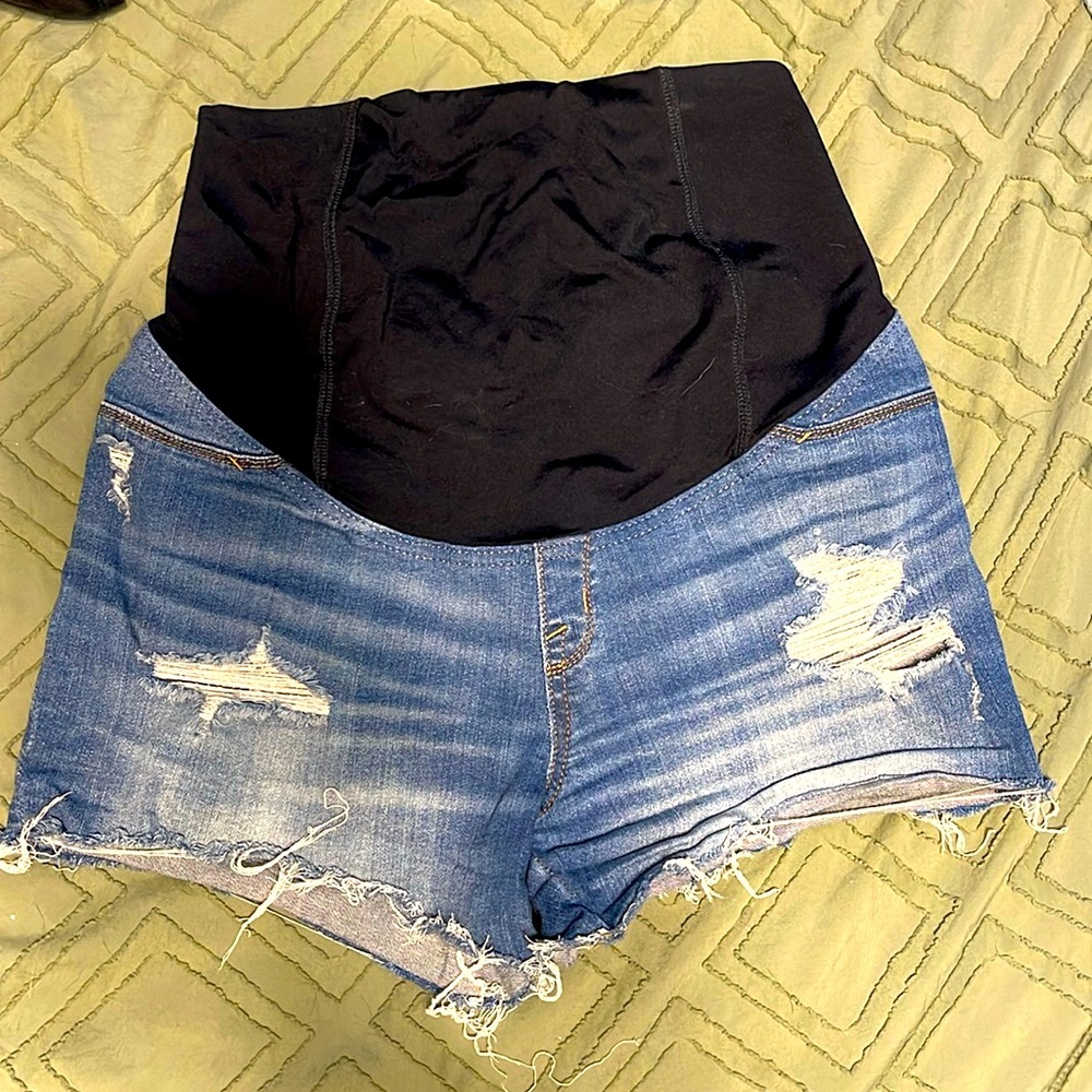 Isabel maternity- full panel shorts